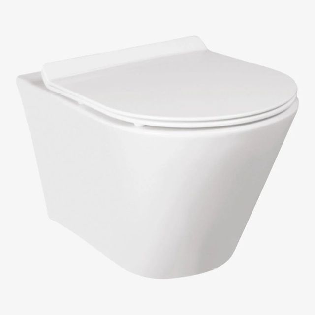 Extd Wall Hung Toilets studio ivory Shape Oval Color Ivory Brand Hindware Material Ceramic Trap Type P Trap Is It Automatic - Image 3