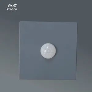 220V PIR Motion Sensor Wall Switch Lamps Home Decor Luxury Control LED Ceiling Fans Light Sensor Switch for Corridor Lighting - Image 2