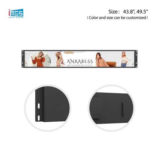 49.5 Inch Monochrome LCD Digital Display Advertising Screen Media Ad Player - Image 5