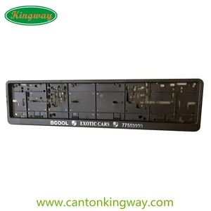 Premium Customed European Plastic Car License Plate Holder & Number Plate Frame - Image 2