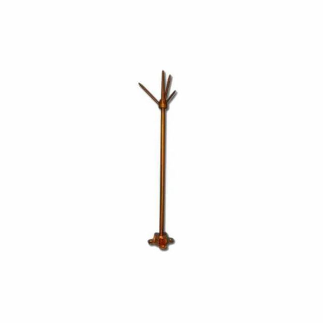 Copper Lightning Arrester Length All Material All Rod Diameter All Arrester Type All Number of Spikes All Construction Type - Image 1