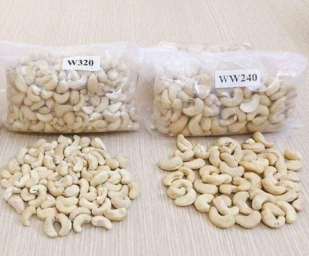 *CASHEW nuts _with WW180, WW240, WW320, WW450 Grade good grade A Max. Moisture (%) 7% Packaging 80kg jute bag suitable for sea freight - Image 2