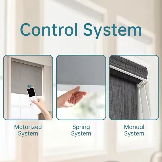 Automatic Window Blinds Remote Control Motorized Roller Blinds - Image 2