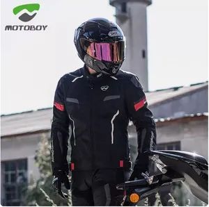 Motorcycle Riding Jacket- Men's Anti-Fall Suit for Motorcycles Clothing Sj-03 - Image 4