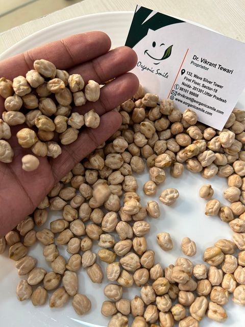 Wholesale Best Price Hot Sell Enriched Grains Roasted Dried Chickpeas Price From India Whole White Chickpeas Kabuli Chana - Image 4