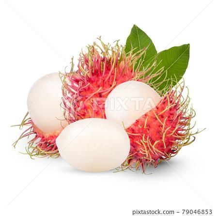 Fresh Rambutan Texture Juicy And Succulent Appearance Exotic Tropical Fruit Flavor Bursting With Natural Sweetness Freshness Level Handpicked At Peak - Image 1