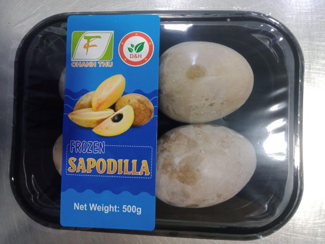 Vietnamese Export Frozen Sapodilla Whole Shape 100+ Gram Fruit Sweet Taste Year-Round Season 24 Months Shell Life - Image 4