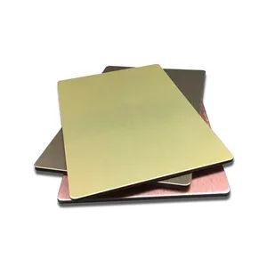 Wood Grain Corrugated Aluminium Composite Panel Origin China Rigidity Hard Glossy 20%-80% MOQ 100 Sheets Color Match - Image 2