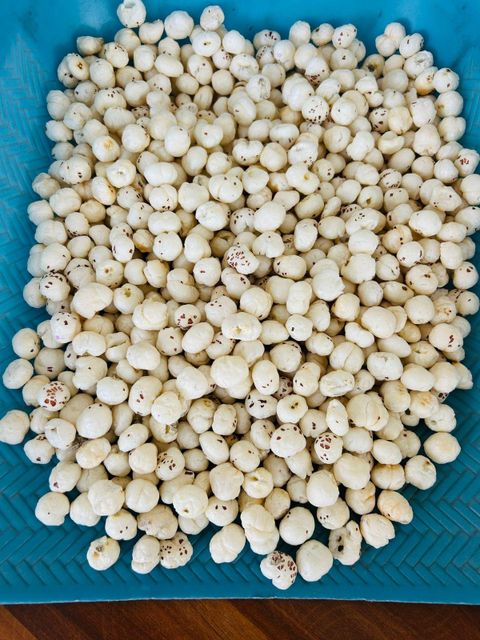 Makhana Popped and flavoured and Mooring dried leaves and powder - Image 2