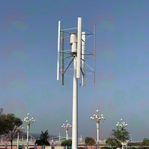 5kw 10kw Vertical Wind Turbine H Shape 220V 380V Wind Generator from ...