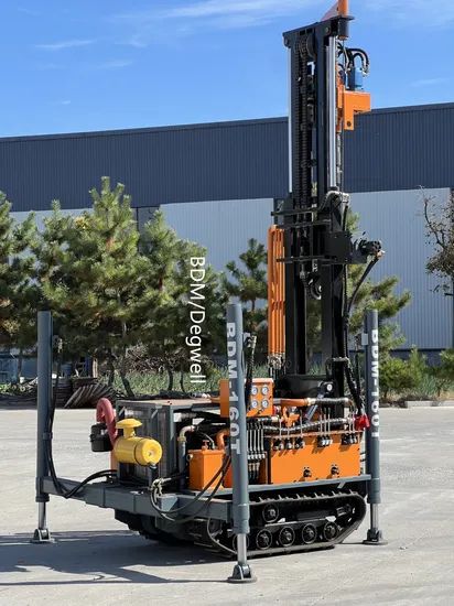 Compact DTH Borehole Drilling Machine for Geothermal Wells Type Crawler Trademark BDM Condition New Weight 3000kg Model NO. BDM-160T - Image 6