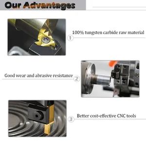 Tungsten Carbide Insert Turning/Milling/Threading/Grooving CNC Insert Machine Carbide Cutting Tool - Image 5