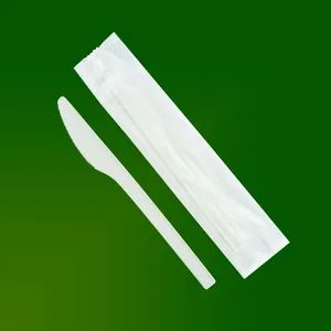 Hot Selling Cpla Cutlery for Dinner Compostable Cutlery Disposable Tableware - Image 3
