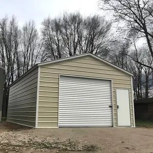 Custom Low-Cost Prefabricated Steel Structure Warehouse Building Prefab Garages Building Kits - Image 1