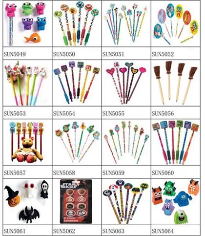 All Kinds Pencil and Erasers - Image 1