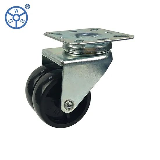Two Wheels Castor 2 Inch 3 Inch Plats Caster for Furniture Brand Wbd Trademark WBD Model NO. I001e Video Available Sample - Image 5