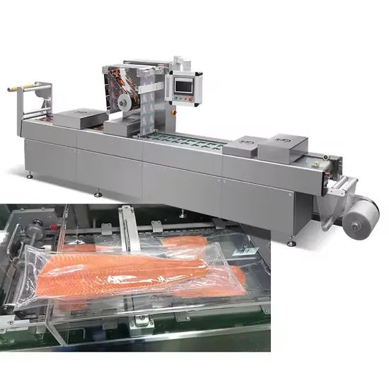 Full Automatic Vacuum Stretch Film Packing Machine Thermoforming Machine Meat Sausage - Image 3