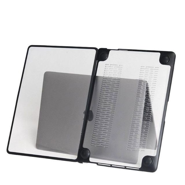 Full Wrap Premium Rugged Hard Case for MacBook Air Pro 13 13.6 14 16 Neo Shockproof Clear Matte TPU Frame Shell for Appl - Image 3