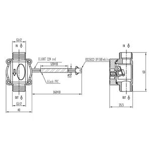 PP Magnetic Electronic Water Flow Sensor Switch for Water Systems - Image 5