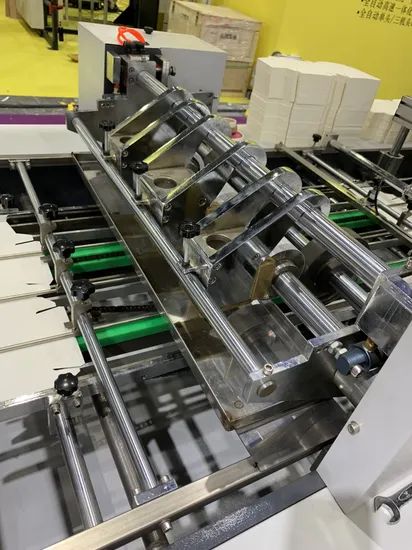 Cake Box Paper Lunch Box Making Machine Carton Erecting Machine - Image 5