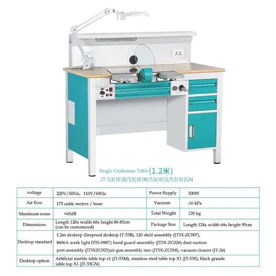 China Factory Metal Working Table for Laboratory Benches Workstations - Image 5