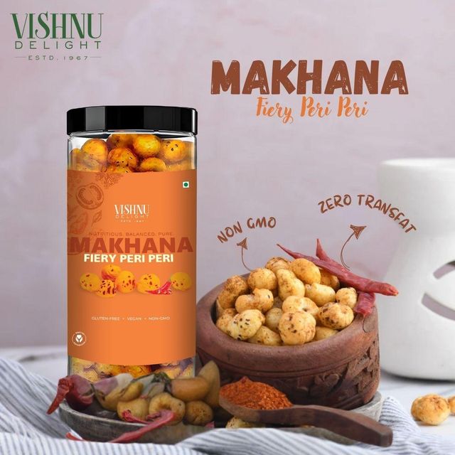Fox Nuts Certifications Fssai, Apeda, Iso, Haccp Processing Method Roasted (never Fried) Flavor Profile Tangy, Spicy, And - Image 4