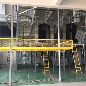 High Performance Space-Saving Layouts Powder Coating Production Line for Hardware Metal Products@ - Image 4