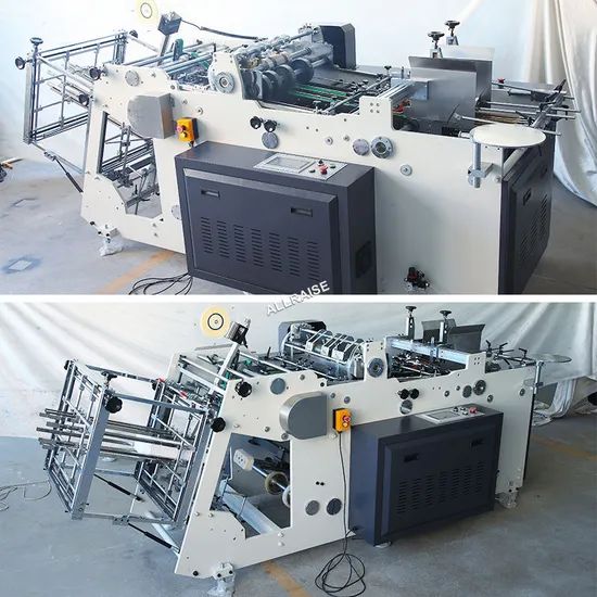 Factory Price Paper Carton Box Erecting Forming Machine Hamburger Box Making Machine - Image 4