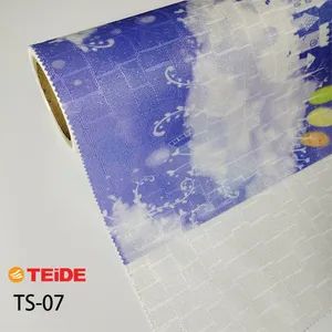Digital Inkjet Custom Seamless Dye Sublimation Fabric Roll Mural Wallpaper - Image 2