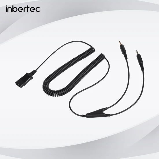 Compatible Qd Cable Lower Cable Bottom Lead with Duable 3.5mm Stereo Connectors - Image 1