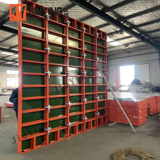 Steel Column Formwork Mold for Construction Concrete High Strength Modular Frame Reusable for Columns and Various Applications Ste - Image 6
