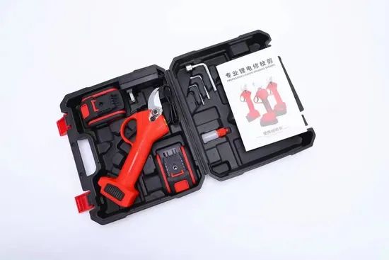 Electric Pruning Scissors Fruit Tree Pruning Scissors Origin China Trademark OEM HS Code 84244100 Model NO. DL-BC35K Production Capacity - Image 5