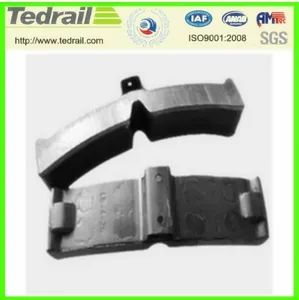 Train Brake Pad Railroad Braking Systems Origin China Type Shoulder Material Alloy Payment T/T;L/C Model NO. TR-0016 Trademark - Image 3