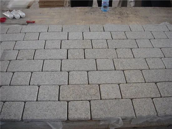 Outdoor Meshed Granite Paving Stone Simple Paving Process Shape Square Usage Garden Origin China Thickness 3cm Style - Image 2