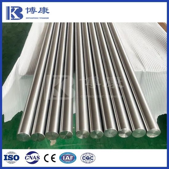 Custom-Sized Titanium Rods Bars Medical Grade Titanium Alloy for Orthopedic Implants - Image 5