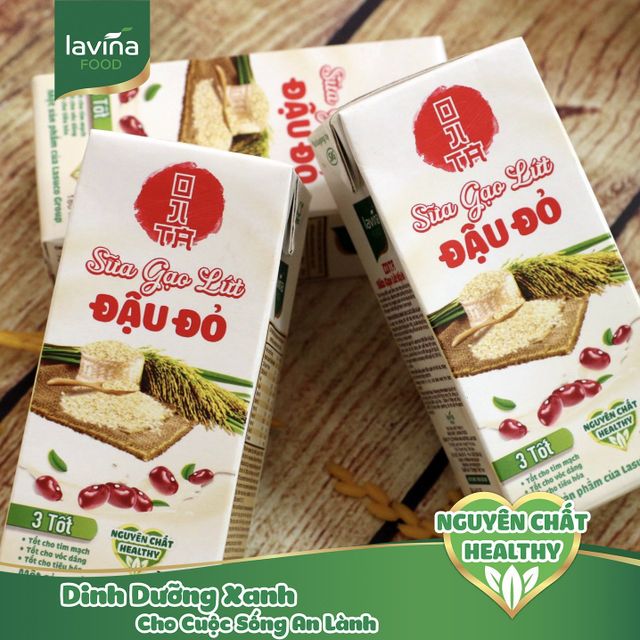 Natural Taste Japanese Japonica Brown Rice Red Bean Milk Mix 180ml Healthy Daily Drink Dried Style with Food Beverage Pattern - Image 3