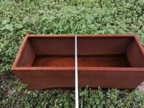 Round Flower Planter Pots Corten Steel Tree Large Planter Pots - Image 5