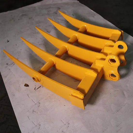 New Design Excavator Rake Land Cleaning Rakes Mini Excavator Attachment Root Rake - Image 6