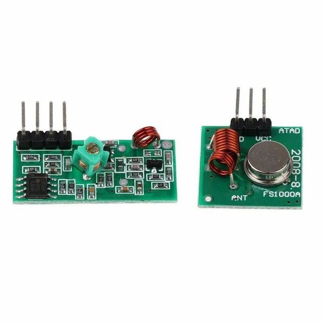 RF Modules Tx& Rx 315 MHz Voltage 3.3-5V Frequency 315 MHz Input Voltage 3.3-5v Power Supply Low Power Operating Frequency 315 - Image 1