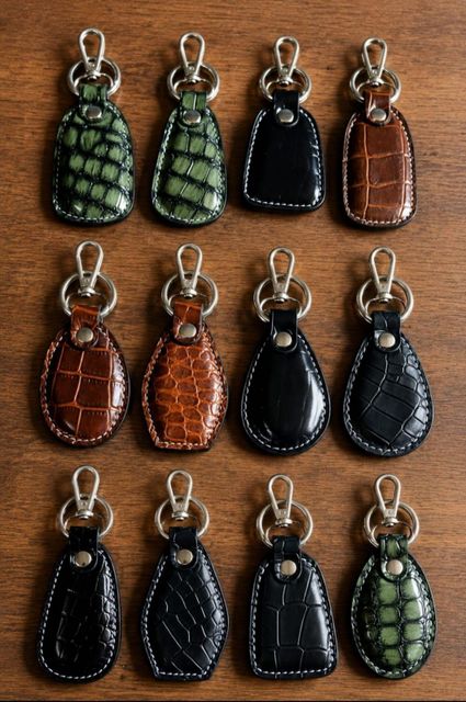 Genuine Leather Keychain - Image 4