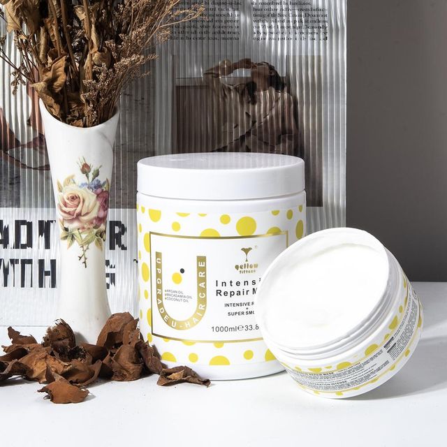 Intensive Repair Nourishing Moisturizing Lightening Hair Care Set Cream Hair Shampoo Conditioner Mask Trio - Image 4
