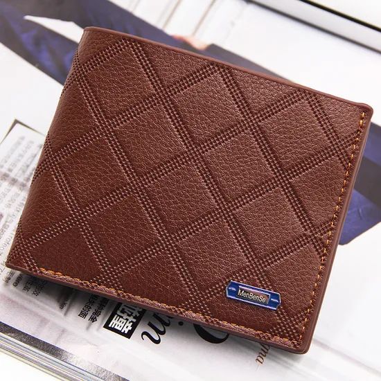 Factory Directly Supplies Men′ S Leather Short Wallets MOQ 50PCS Model C555 Season All Material PU Gender Men's Model NO. - Image 3