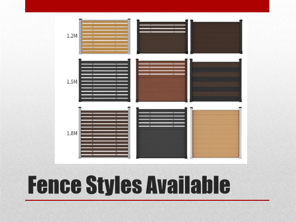 WPC Co-Extrusion Fencing Board 202*20*1800(mm) - Image 3