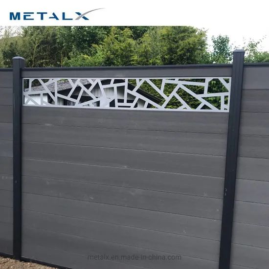1 6good Look Privacy Fence Composite DIY Privacy Fences Panels Customized Outdoor Metal Fence Panel - Image 6