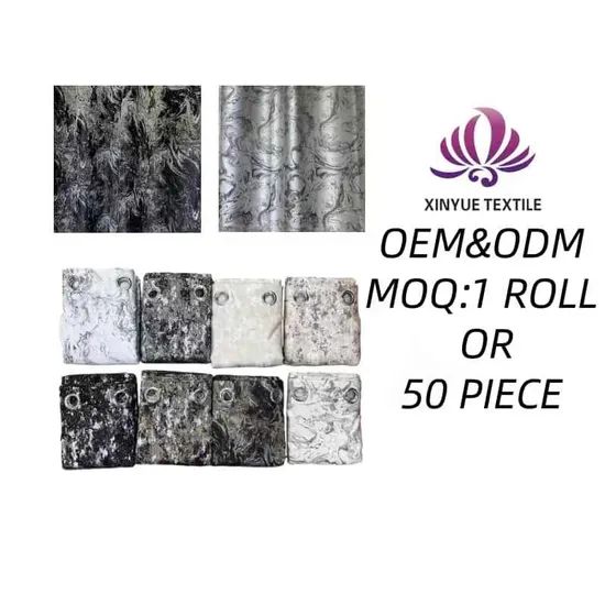 Blackout Jacquard Curtains - Room Darkening & Privacy Protection - Image 5