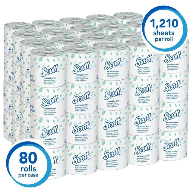 Wholesale Scott Essential Standard Roll Toilet Paper 04460 – 80 Rolls/Case supply - Image 1