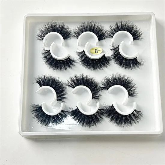 New Custom Logo Handmade False Lashes Full Strip Eyelashes Wholesale - Image 5