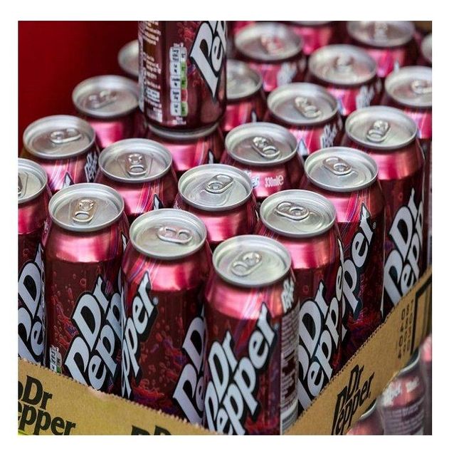 Dr Pepper & Dr Pepper Zero soft drink 355ml - Image 3