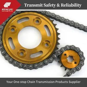 Motorcycle Sprocket Parts Timing Chain with OEM&ODM Delivery Motorcycle Roller Chain - Image 1