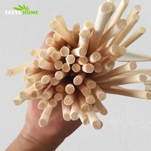Csutomized D2~12 mm Glue Free Natural Rattan Oil Diffusion Reed Diffuser Sticks 15 Cm - Image 3